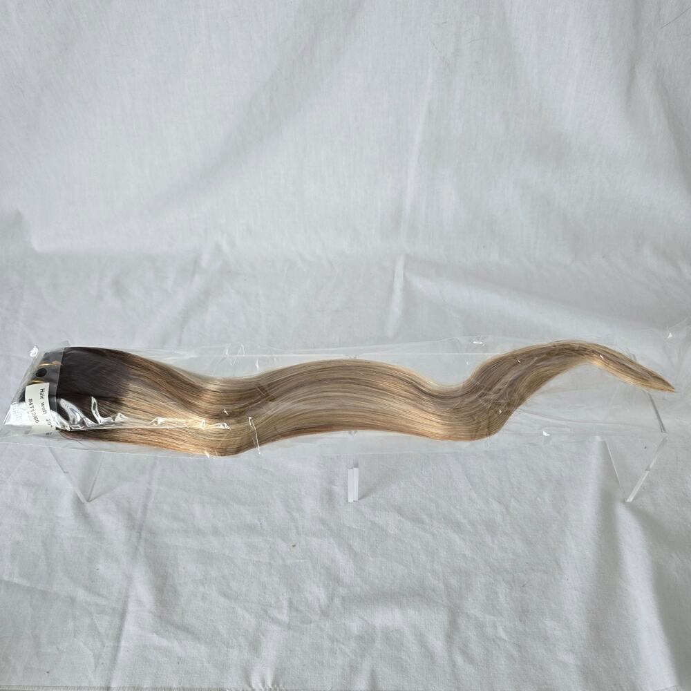 Benafee Sew in Hair Extensions Real 20" Hand Tied Weft Ombre Balayage 100g New - Picture 4 of 15